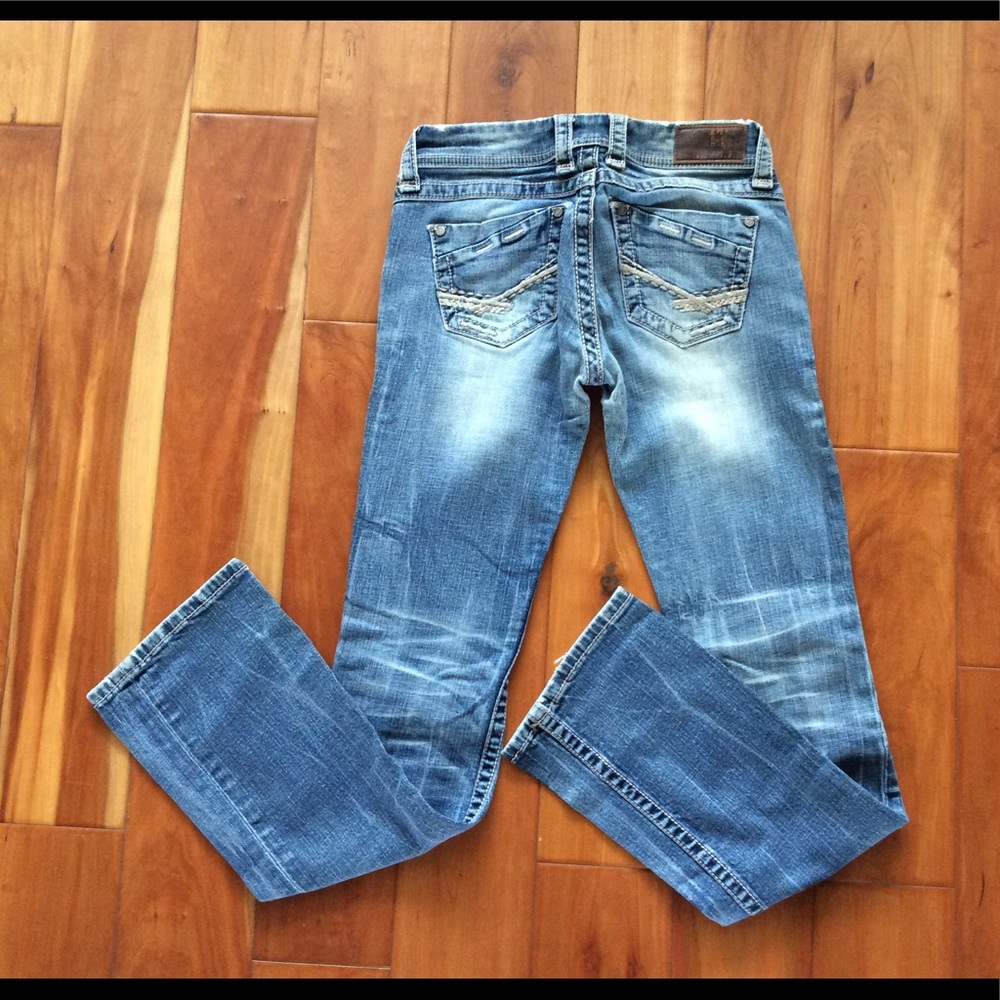 BKE denim Stella jeans size 27L x 31